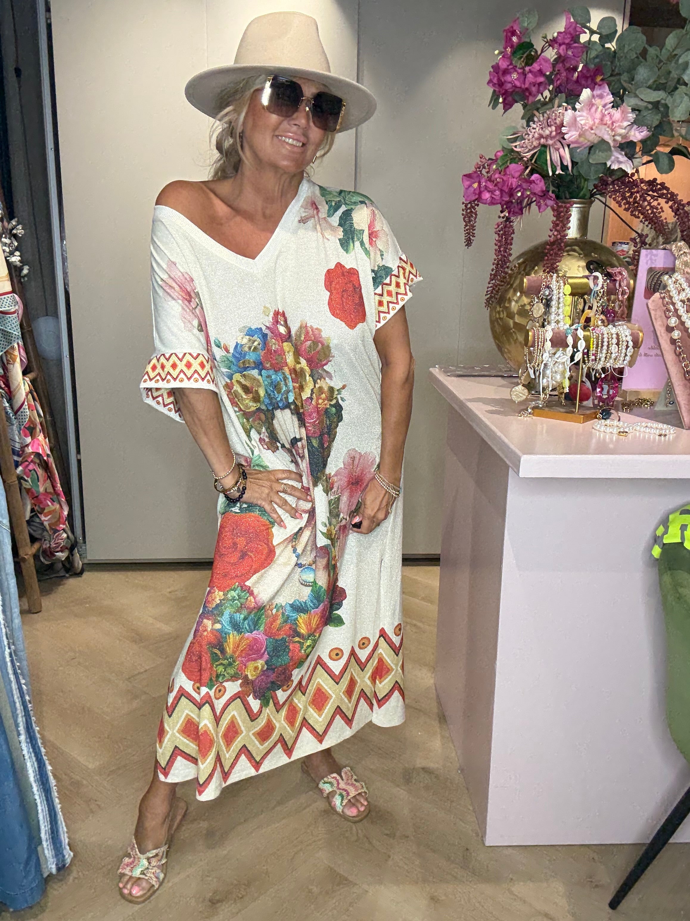 Dress Frida Sand Long